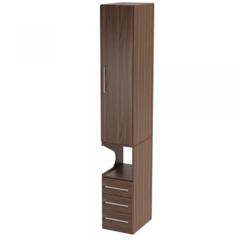 Guarda-Roupa De 1 Porta Com Mesa de Cabeceira 1416 Direito San Remo